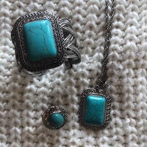 Turquoise set